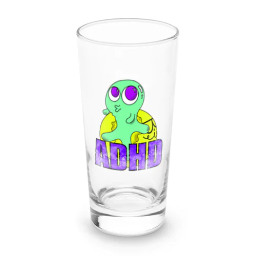 Character logo 『ADHD』 Long Sized Water Glass