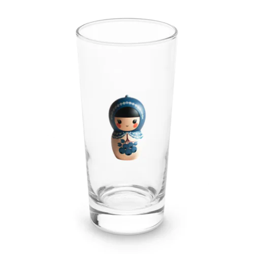 ブルーベリーこけし Long Sized Water Glass