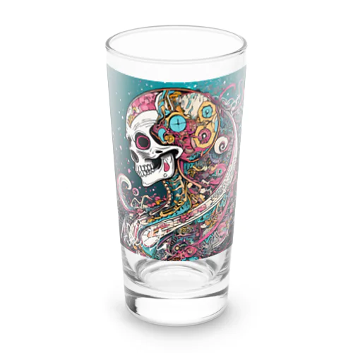 Skull_019 Long Sized Water Glass