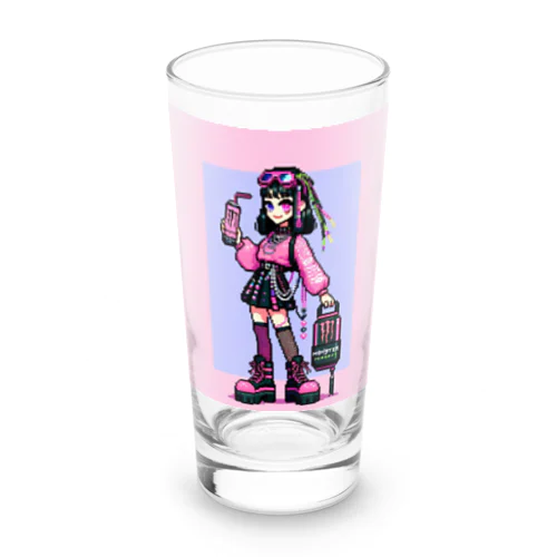 ピクセルピンモンガール2 Long Sized Water Glass