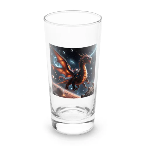 宇宙の神秘的なドラゴン Long Sized Water Glass