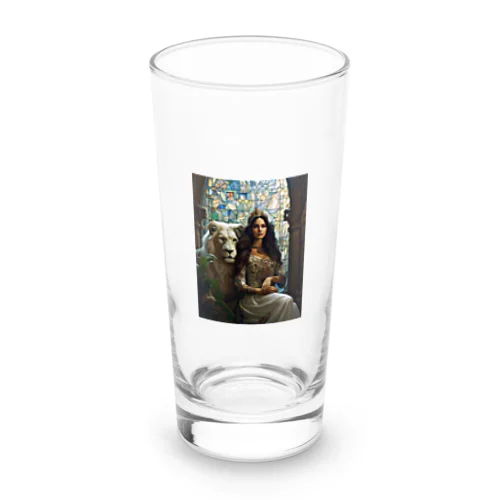 ホワイトライオンと彼女 Long Sized Water Glass