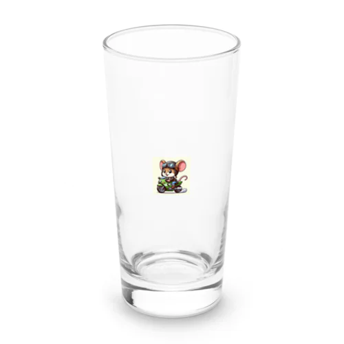 バイクねずみ Long Sized Water Glass