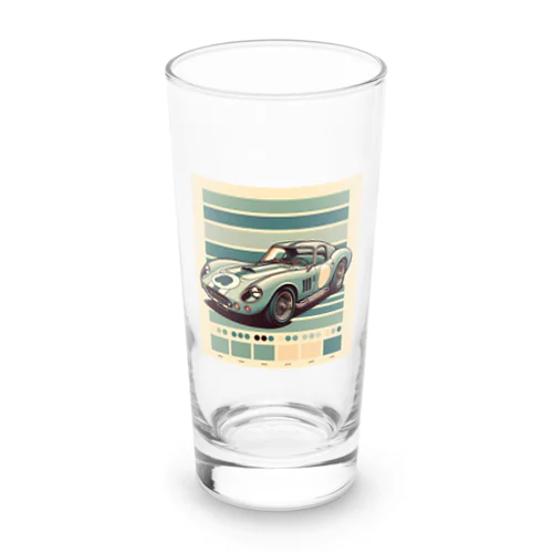 レトロなスポーツカー Long Sized Water Glass