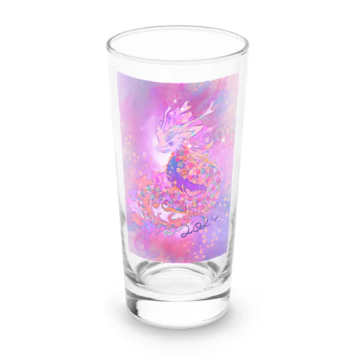 魔法のピンクドラゴン🐉🩷✨ Long Sized Water Glass