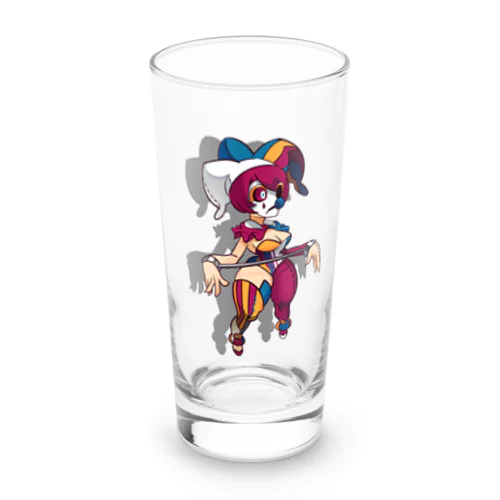 Clown girl  Long Sized Water Glass