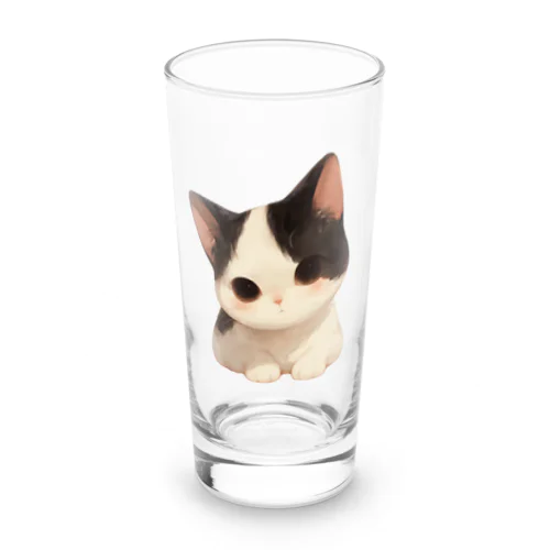 モノクロ猫 ロンググラス