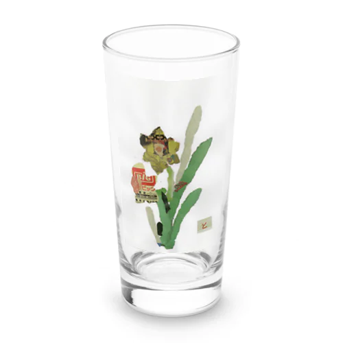 とみよのお花２ Long Sized Water Glass