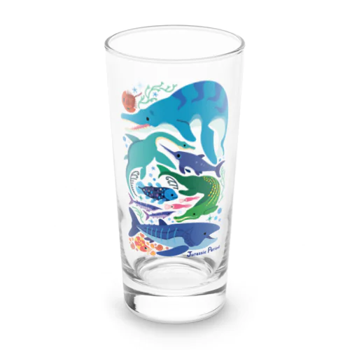 ジュラ紀の海のいきもの Long Sized Water Glass