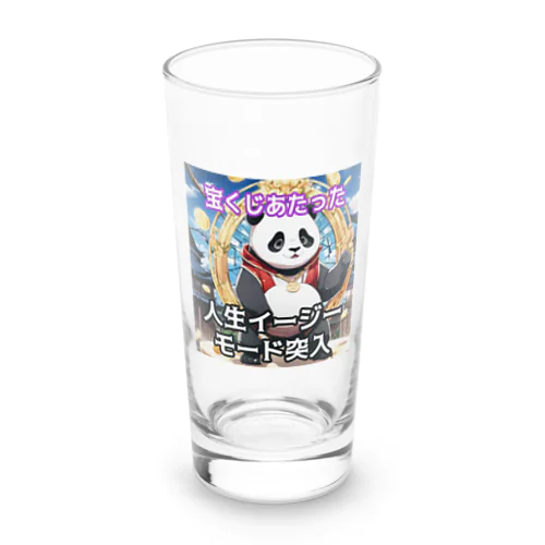 宝くじデビューパンダ🐼 Long Sized Water Glass