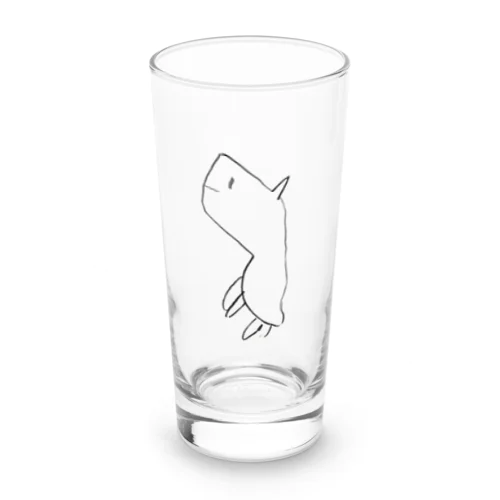 6歳児が描いたイヌ Long Sized Water Glass
