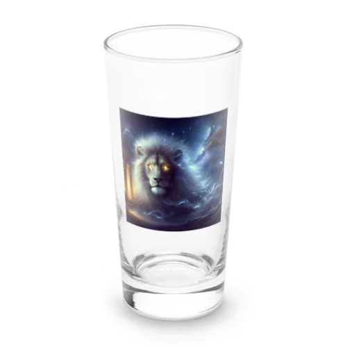 神秘的なライオン Long Sized Water Glass