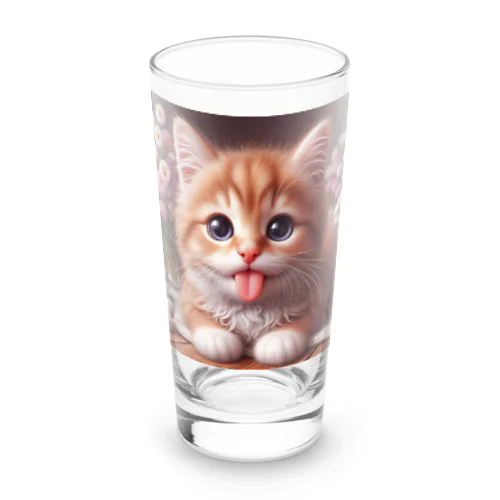あかんべにゃんこNo.2 Long Sized Water Glass