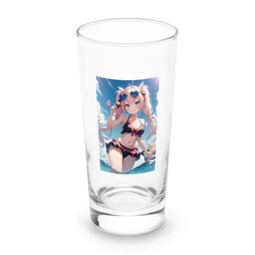 水着の少女グッズ Long Sized Water Glass