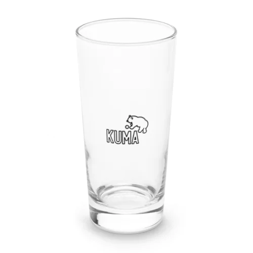 メインキャラクターの熊 Long Sized Water Glass