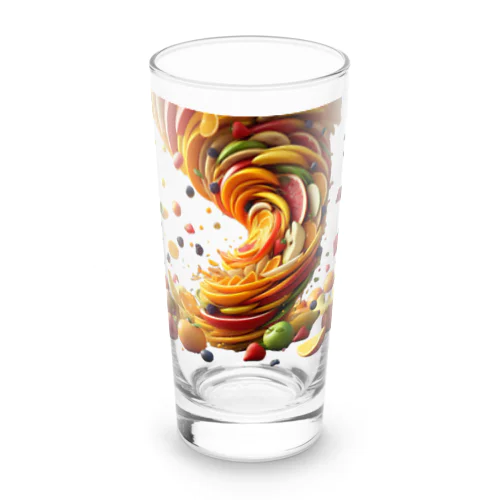 フルーツトルネード（スライス） Long Sized Water Glass