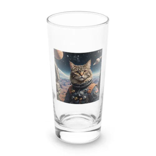 宇宙猫1 Long Sized Water Glass