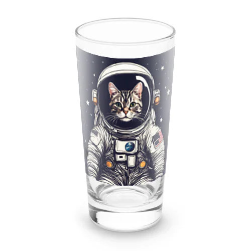 猫の宇宙飛行士 Long Sized Water Glass