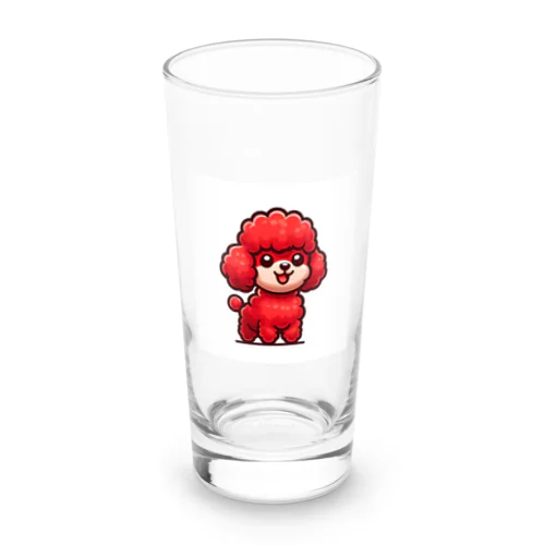 トイプードル　レッド Long Sized Water Glass