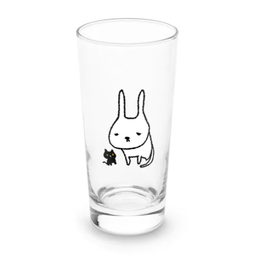 うさねこちゃんとくろちゃん Long Sized Water Glass