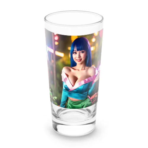 SexyOrientalGirl-F Long Sized Water Glass