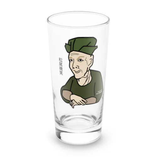 だじゃれ偉人シリーズ「松尾芭蕉」 Long Sized Water Glass