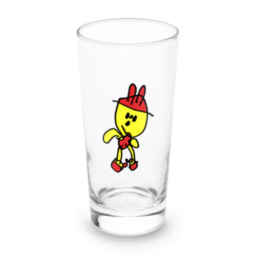 ホラー風うさちゃん Long Sized Water Glass