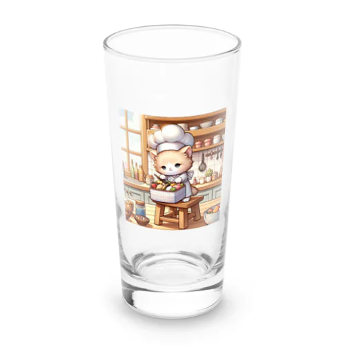 子猫のお弁当作り Long Sized Water Glass