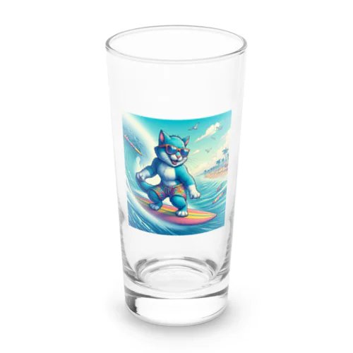 波乗りファンキーたま Long Sized Water Glass