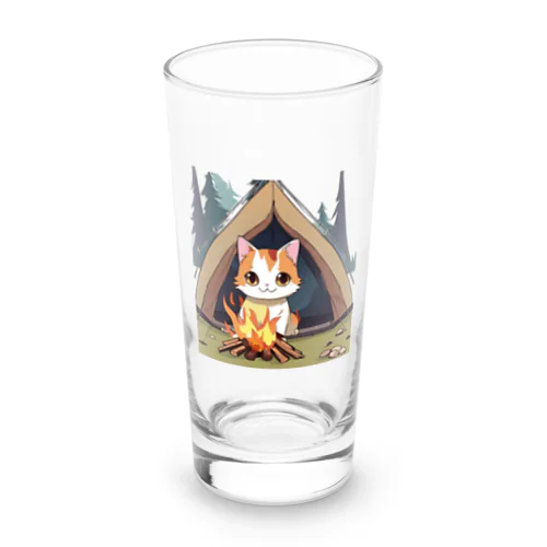 キャンピング猫さん Long Sized Water Glass