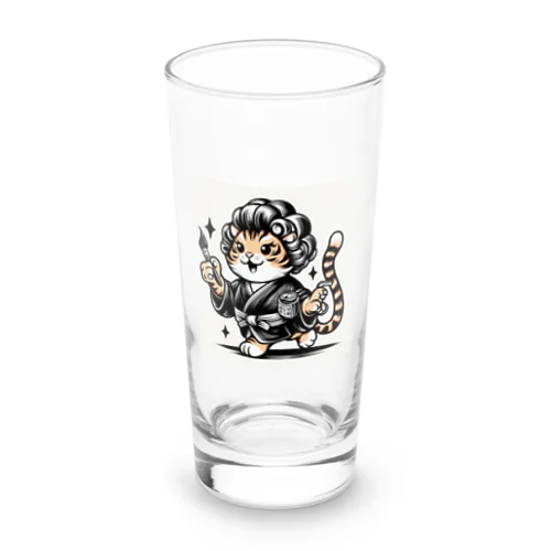 虎筆女将 Long Sized Water Glass