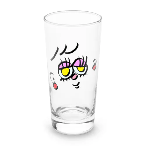 おしゃれな女性 Long Sized Water Glass