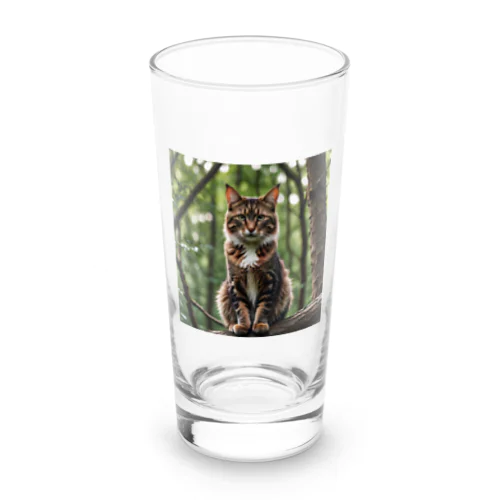 森の猫 Long Sized Water Glass