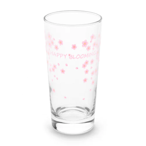 HAPPY BLOOMING Long Sized Water Glass