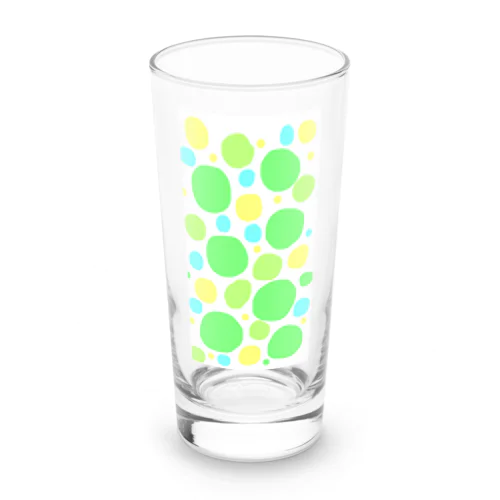 元気なドット Long Sized Water Glass