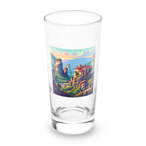 メテオラ（pixel art） Long Sized Water Glass