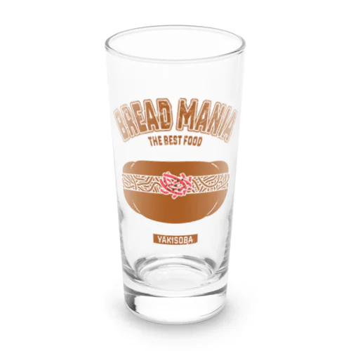 焼きそばパン（カレッジ風イラスト） Long Sized Water Glass