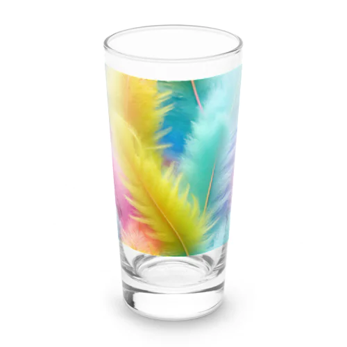 羽根のカレイドスコープ Long Sized Water Glass