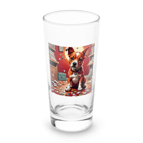 パズル遊び犬 Long Sized Water Glass