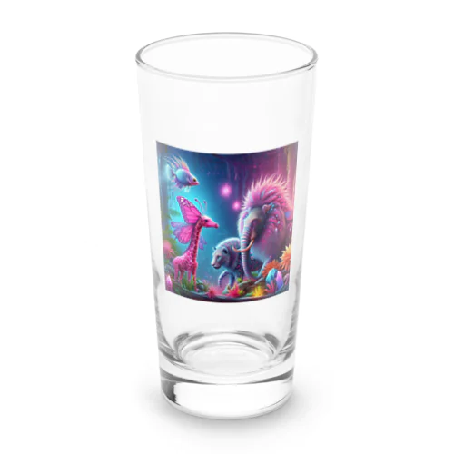 カラフルアニマル Long Sized Water Glass