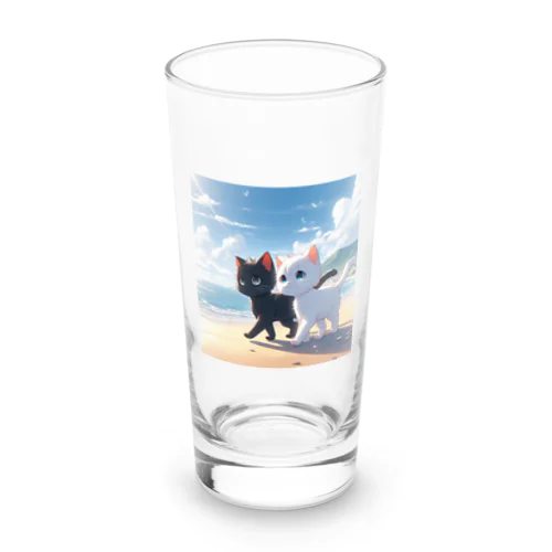 お散歩猫シリーズ Long Sized Water Glass