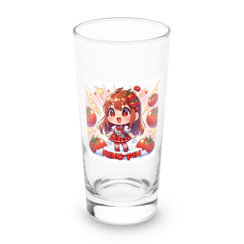 可愛い、トマト、RIKO-PIN入り Long Sized Water Glass