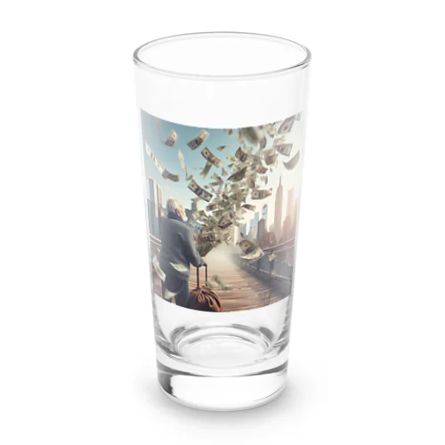 money Long Sized Water Glass