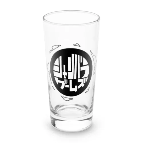 シャンバラゲームズ モノクロ透過 Long Sized Water Glass