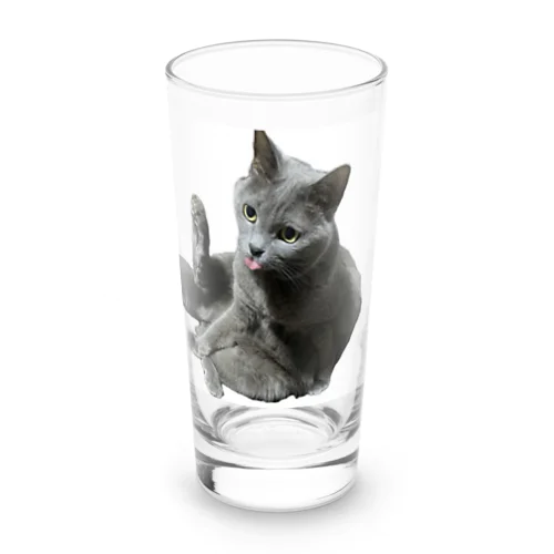 ぺろぺろキャツ Long Sized Water Glass