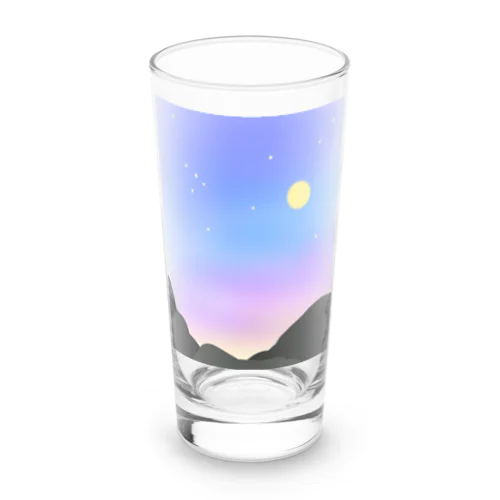 夜明けまえ散歩 Long Sized Water Glass