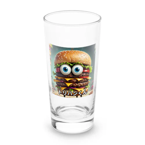 ハンバーガー　トリプルくん Long Sized Water Glass