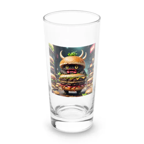 トリプル肉厚ビーフバーガー妖怪　バグドガルド Long Sized Water Glass