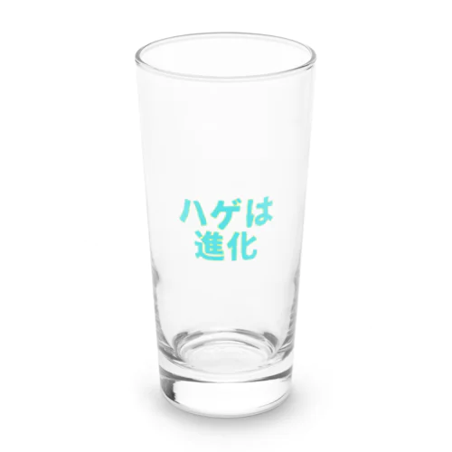 ハゲは進化 Long Sized Water Glass