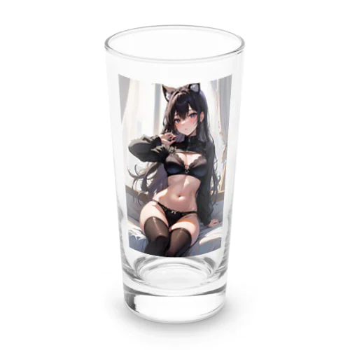 猫耳グラマー Long Sized Water Glass